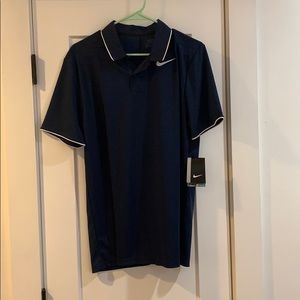 Nike Dri-Fit Golf Polo Navy